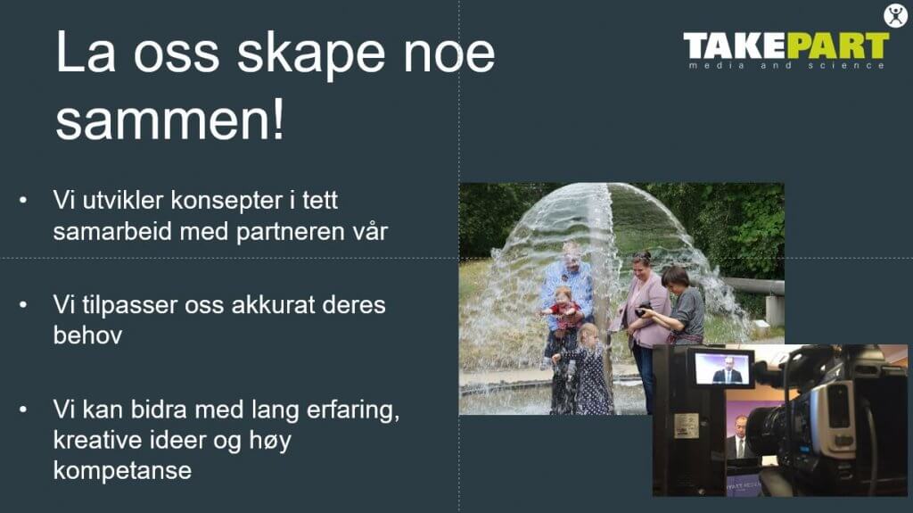 Takepart-La oss skape noe sammen